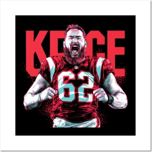 Jason Kelce Chiefs Posters and Art